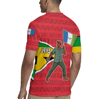 Autonomous Region of Principe Independence Rugby Jersey with 1995 Flag Design and Cultural Pattern - Wonder Print Shop
