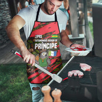 Principe Autonomous Region Apron with Parrot Cacao and 1995 Flag Design - Wonder Print Shop