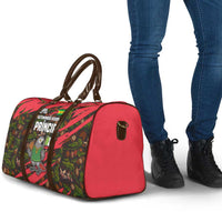 Principe Autonomous Region Travel Bag with Parrot Cacao and 1995 Flag Design - Wonder Print Shop