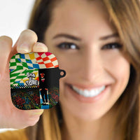 Ska Two Tone AirPods Case with Colorful Checkerboard Music Art Carnival Festival - Wonder Print Shop