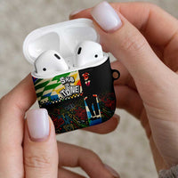 Ska Two Tone AirPods Case with Colorful Checkerboard Music Art Carnival Festival - Wonder Print Shop