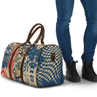 Ska 2 Tone Travel Bag Big Ben Dance Two Tone Blue Checkerboard - Wonder Print Shop