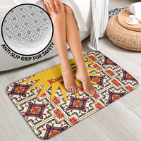 Iraq Kurdistan Region Bathroom Set Traditional Pattern Yellow Red Green - Wonder Print Shop