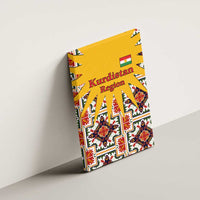 Iraq Kurdistan Region Canvas Wall Art Traditional Pattern Yellow Red Green - Wonder Print Shop