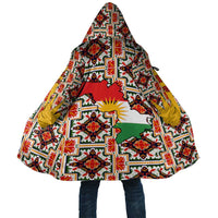 Iraq Kurdistan Region Cloak Traditional Pattern Yellow Red Green - Wonder Print Shop