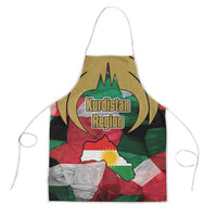 Kurdistan Region Iraq Apron Eagle Emblem Red Green Black - Wonder Print Shop