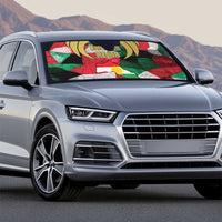 Kurdistan Region Iraq Auto Sun Shade Eagle Emblem Red Green Black - Wonder Print Shop