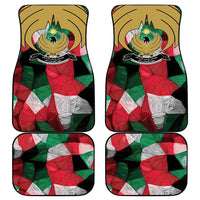 Kurdistan Region Iraq Car Mats Eagle Emblem Red Green Black - Wonder Print Shop