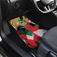 Kurdistan Region Iraq Car Mats Eagle Emblem Red Green Black - Wonder Print Shop