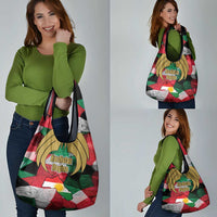 Kurdistan Region Iraq Grocery Bag Eagle Emblem Red Green Black - Wonder Print Shop