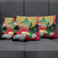 Kurdistan Region Iraq Pillow Cover Eagle Emblem Red Green Black - Wonder Print Shop