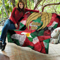 Kurdistan Region Iraq Quilt Eagle Emblem Red Green Black - Wonder Print Shop