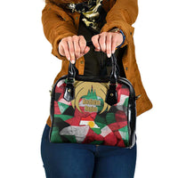 Kurdistan Region Iraq Shoulder Handbag Eagle Emblem Red Green Black - Wonder Print Shop
