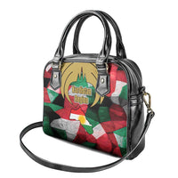 Kurdistan Region Iraq Shoulder Handbag Eagle Emblem Red Green Black - Wonder Print Shop