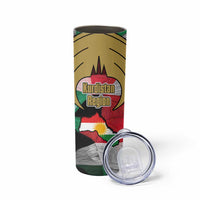 Kurdistan Region Iraq Skinny Tumbler Eagle Emblem Red Green Black - Wonder Print Shop