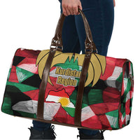 Kurdistan Region Iraq Travel Bag Eagle Emblem Red Green Black - Wonder Print Shop