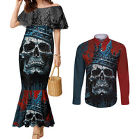 skull-king-couples-matching-mermaid-dress-and-long-sleeve-button-shirts-the-time-is-always-right-to-do-what-is-right