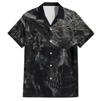 Horror Skull Family Matching Off Shoulder Short Dress and Hawaiian Shirt Of course i'm going to hell i'm just here to pick you up - Wonder Print Shop