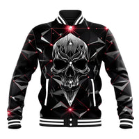Diamond Skull Baseball Jacket Shine Bright Like Diamond - Wonder Print Shop