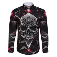 Diamond Skull Family Matching Puletasi Dress and Hawaiian Shirt Shine Bright Like Diamond - Wonder Print Shop