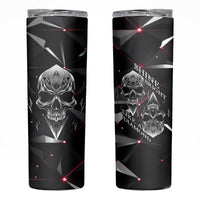 Diamond Skull Skinny Tumbler Shine Bright Like Diamond - Wonder Print Shop