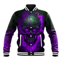 Horor Skull Baseball Jacket Welcome to the Dark side - Wonder Print Shop