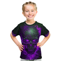 Horor Skull Kid T Shirt Welcome to the Dark side - Wonder Print Shop