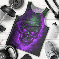 Horor Skull Men Tank Top Welcome to the Dark side - Wonder Print Shop