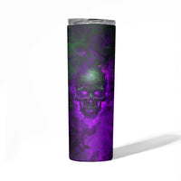 Horor Skull Skinny Tumbler Welcome to the Dark side - Wonder Print Shop