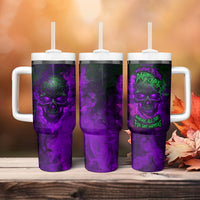 Horor Skull Tumbler With Handle Welcome to the Dark side - Wonder Print Shop