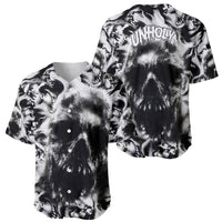 Skull Baseball Jersey Inequitable Spirit - Wonder Print Shop