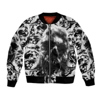 Skull Bomber Jacket Inequitable Spirit - Wonder Print Shop