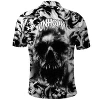 Skull Polo Shirt Inequitable Spirit - Wonder Print Shop