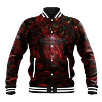 Skull Roses Baseball Jacket You Are Not Hard To Love - Wonder Print Shop