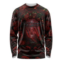 Skull Roses Long Sleeve Shirt You Are Not Hard To Love - Wonder Print Shop