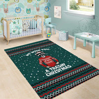 A Trashy Christmas Area Rug Xmas Holiday Patterns - Wonder Print Shop