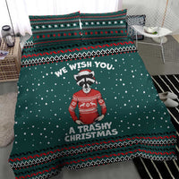 A Trashy Christmas Bedding Set Xmas Holiday Patterns - Wonder Print Shop
