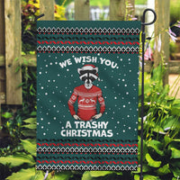A Trashy Christmas Garden Flag Xmas Holiday Patterns - Wonder Print Shop