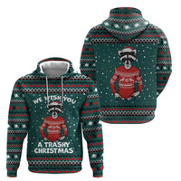 A Trashy Christmas Hoodie Xmas Holiday Patterns - Wonder Print Shop