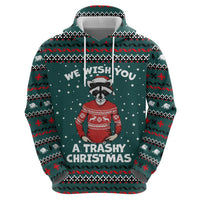 A Trashy Christmas Hoodie Xmas Holiday Patterns - Wonder Print Shop