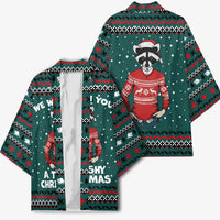 A Trashy Christmas Kimono Xmas Holiday Patterns - Wonder Print Shop