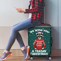 A Trashy Christmas Luggage Cover Xmas Holiday Patterns - Wonder Print Shop