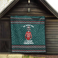 A Trashy Christmas Quilt Xmas Holiday Patterns - Wonder Print Shop
