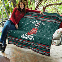 A Trashy Christmas Quilt Xmas Holiday Patterns - Wonder Print Shop