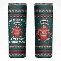A Trashy Christmas Skinny Tumbler Xmas Holiday Patterns - Wonder Print Shop