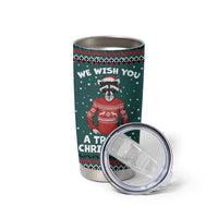 A Trashy Christmas Tumbler Cup Xmas Holiday Patterns - Wonder Print Shop