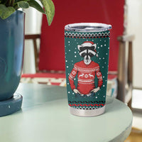 A Trashy Christmas Tumbler Cup Xmas Holiday Patterns - Wonder Print Shop