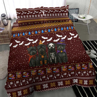 Affenpinscher Dog Halloween Christmas Bedding Set Xmas Holiday Patterns - Wonder Print Shop