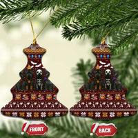 Affenpinscher Dog Halloween Christmas Ceramic Ornament Xmas Holiday Patterns - Wonder Print Shop