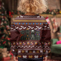 Affenpinscher Dog Halloween Christmas Kid Ugly Christmas Sweater Xmas Holiday Patterns - Wonder Print Shop